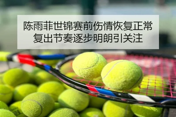陈雨菲世锦赛前伤情恢复正常 复出节奏逐步明朗引关注